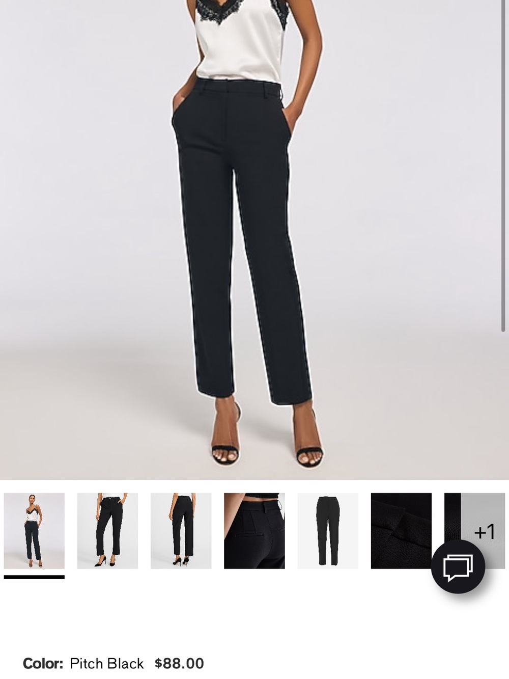 Express Women’s Editor Straight Petite Dress Pant